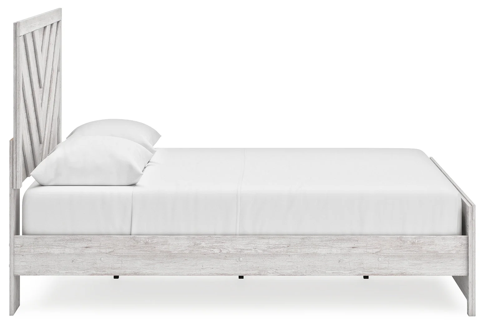 Cayboni Whitewash King Panel Bedroom Set with Dresser, Mirror, Chest and 2 Nightstands (Online Special Price) - Image 21