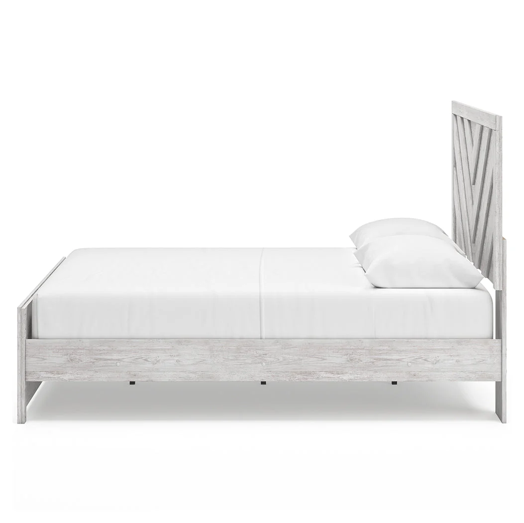 Cayboni Whitewash Queen Panel Bedroom Set with Dresser and 2 Nightstands (Online Special Price) - Image 14