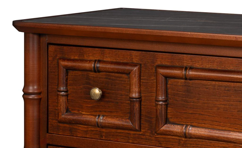 Cayman Brown Commode Chest - Image 6