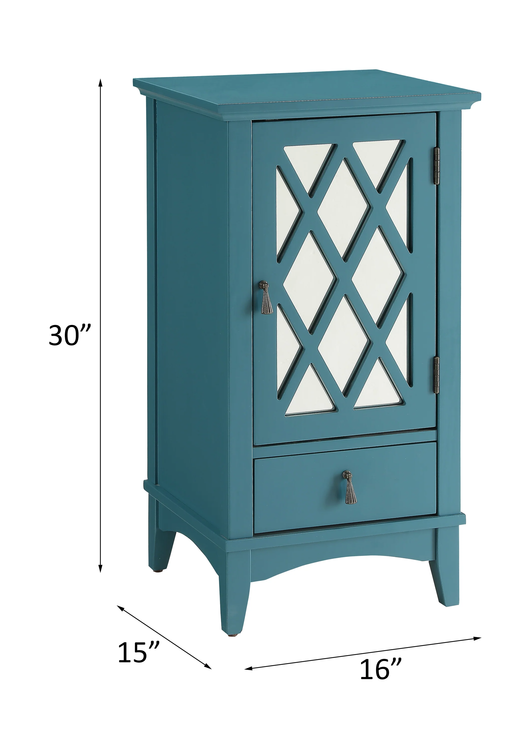 Ceara Chrome Accent Table - Image 7