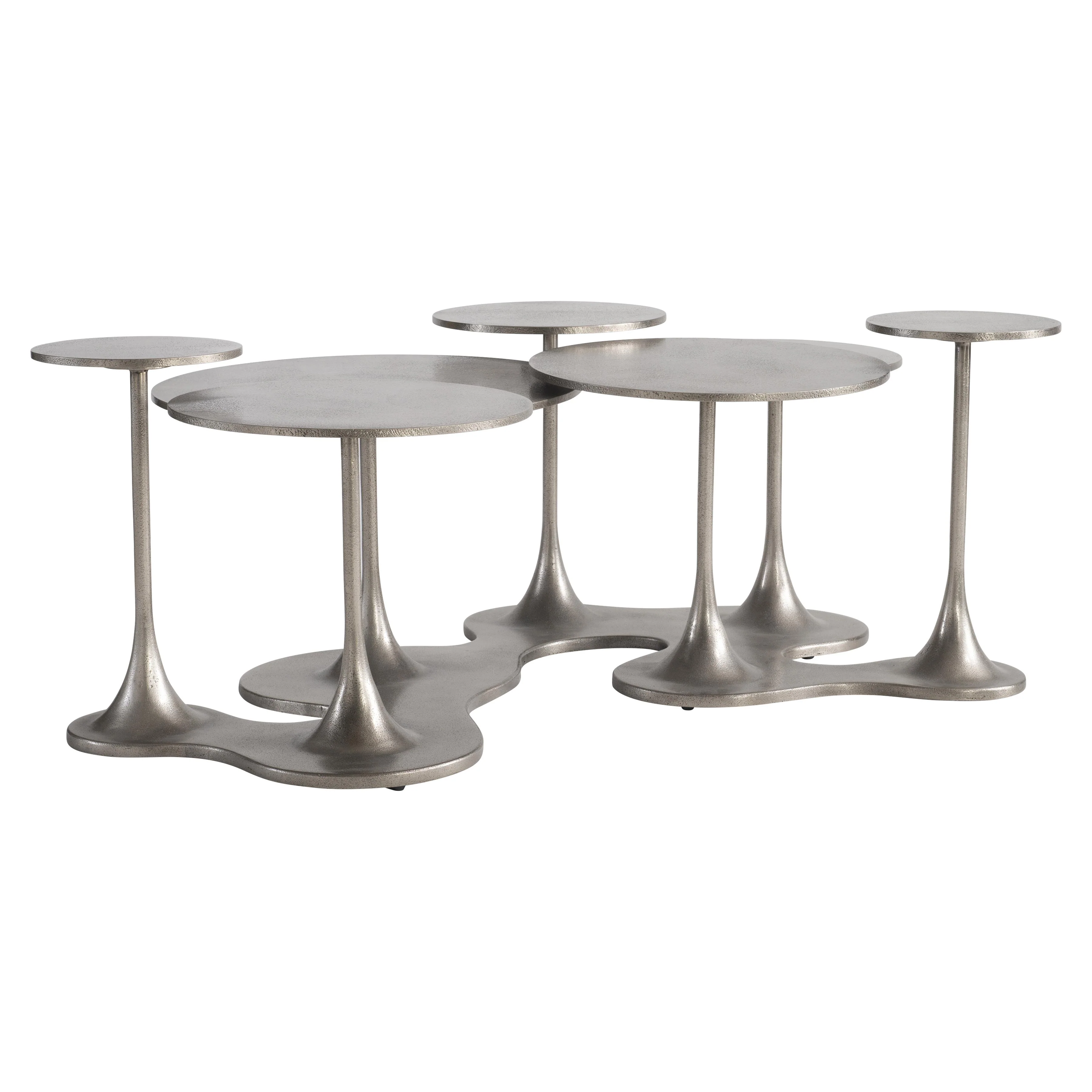 Cerchi Graphite Outdoor Cocktail Table - Image 4