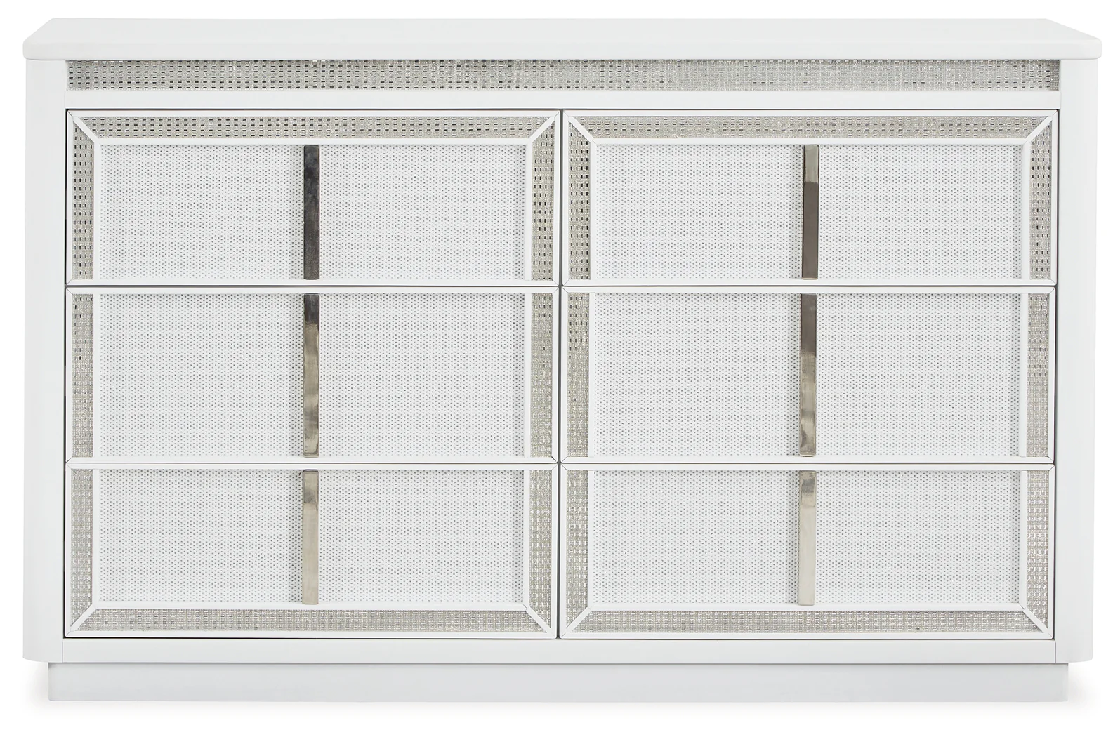 Chalanna White Queen Storage Bed, Dresser and 2 Nightstands (Online Special Price) - Image 2