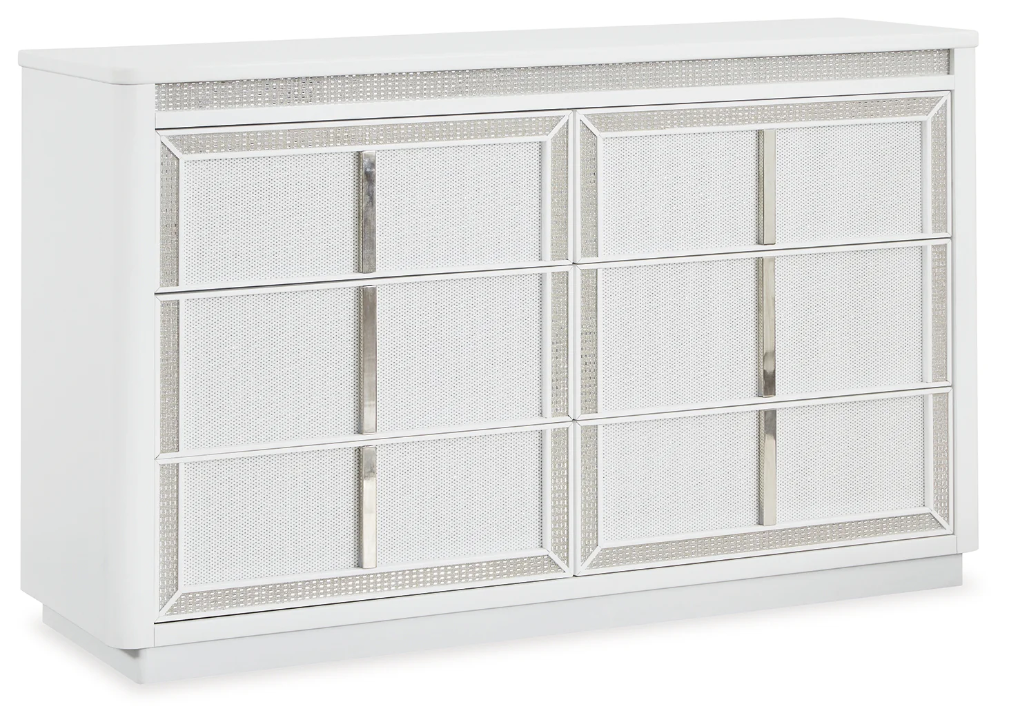 Chalanna White Queen Storage Bed, Dresser and 2 Nightstands (Online Special Price) - Image 3