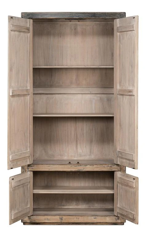 Chamonix Grey Tall Cupboard - Image 2