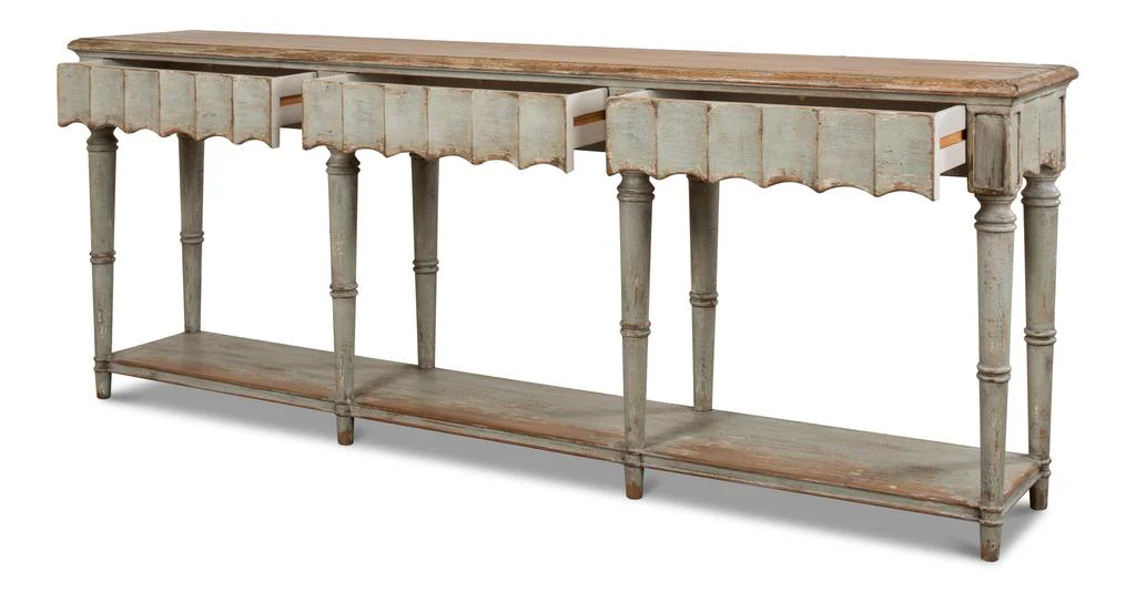 Chantal Green Console Table - Image 2