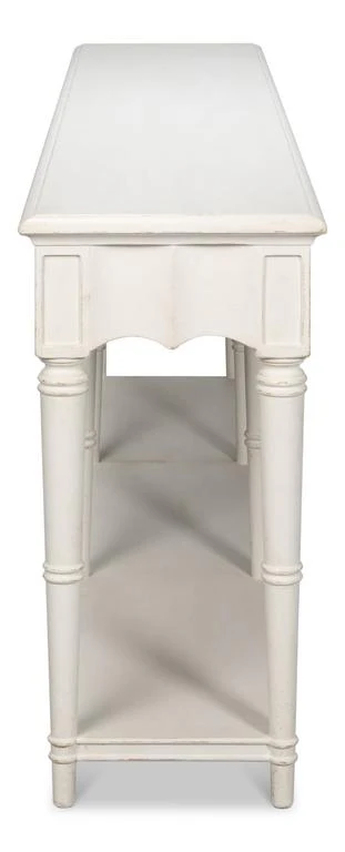 Chantal White Console Table - Image 5