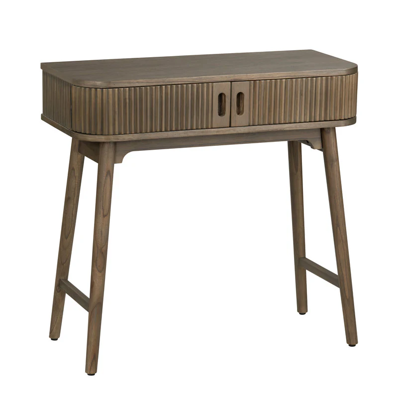 Chaplin Brown 2 Door Writing Desk - Image 2