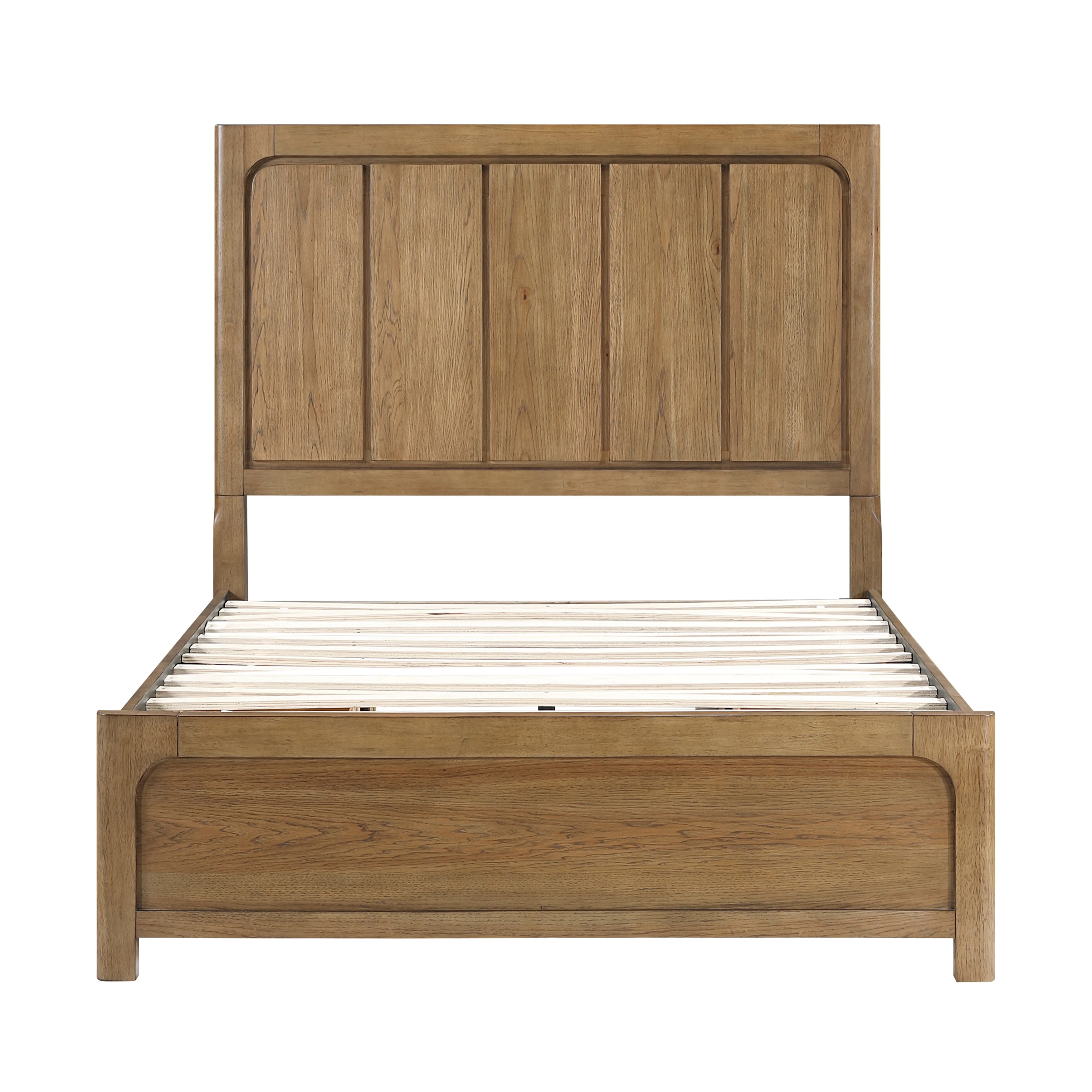Charlotte Light Brown 4-Piece Queen Bedroom Set - Image 3