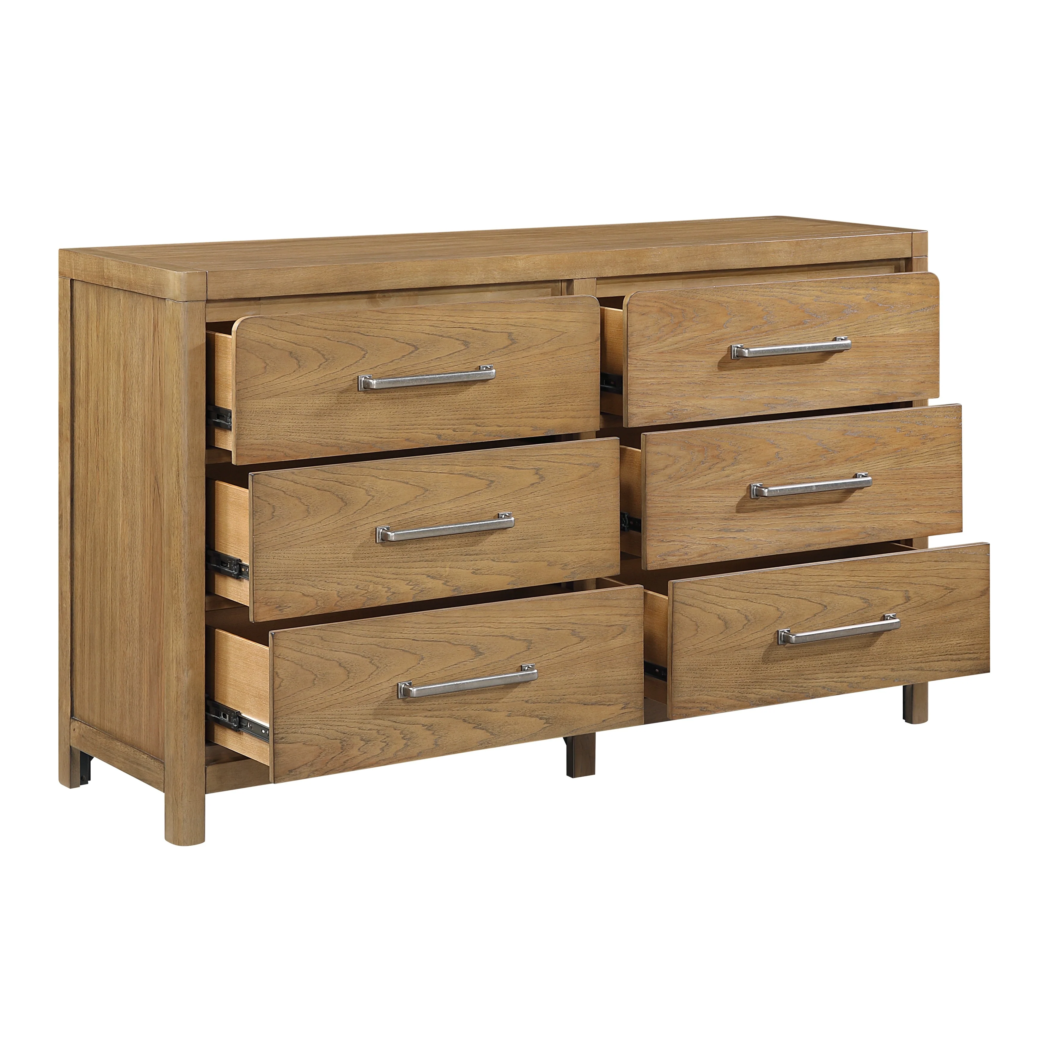 Charlotte Light Brown 4-Piece Queen Bedroom Set - Image 14