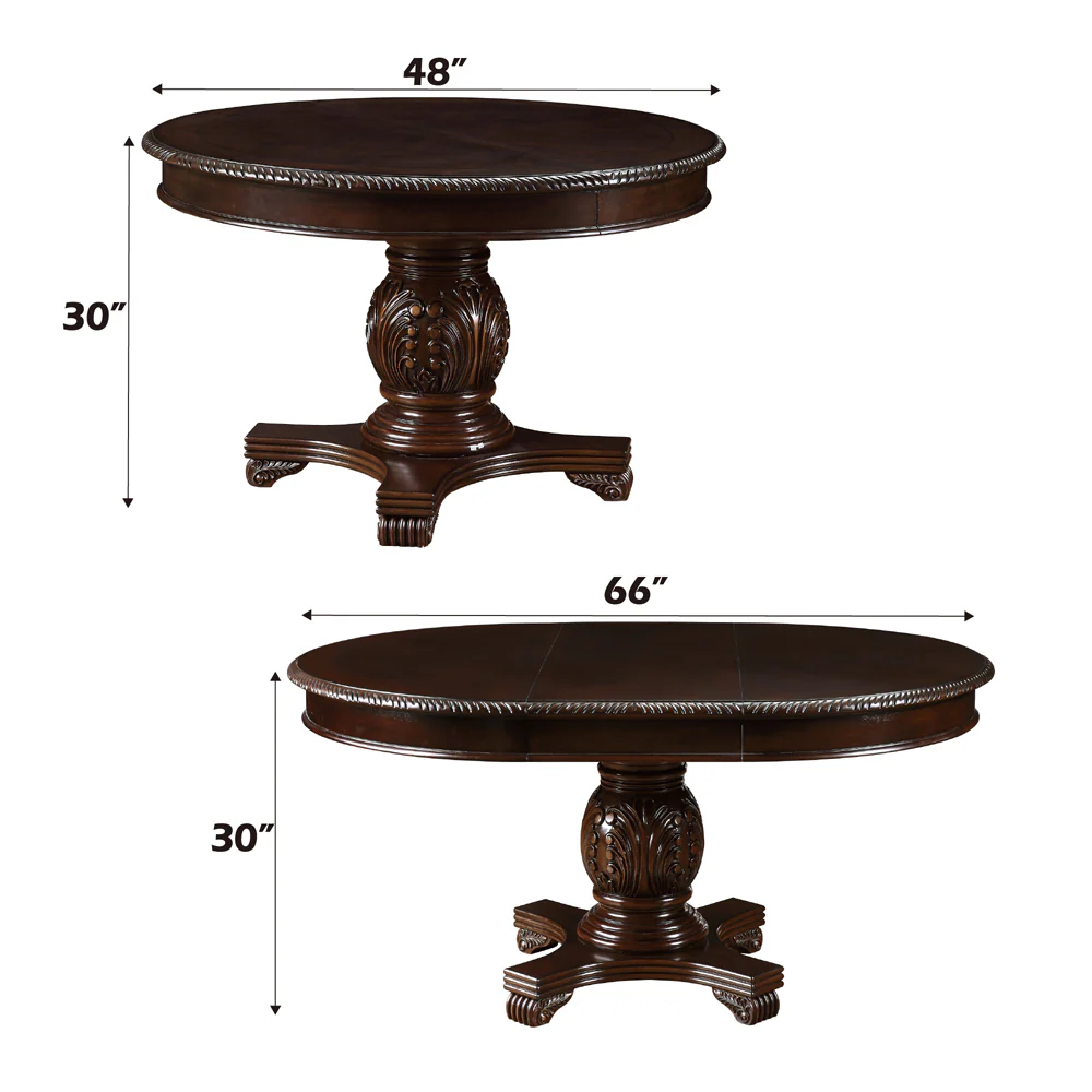 Chateau De Ville Espresso Dining Table - Image 12