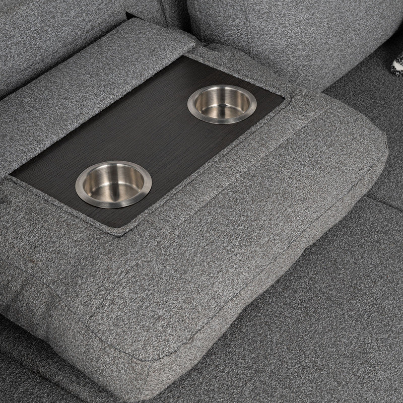 Chatham Gray Left-Chaise Sectional - Image 9
