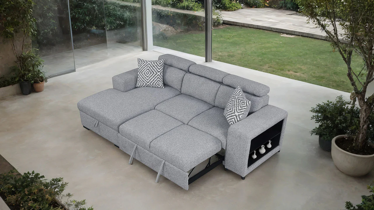 Chatteris Gray Left-Chaise Sectional - Image 2