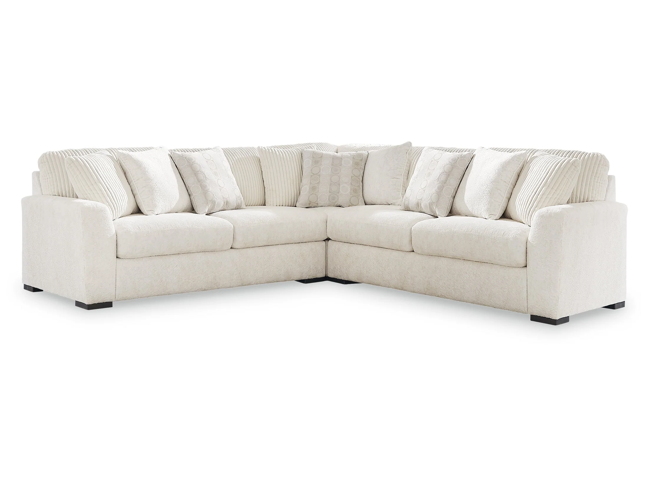 Chessington Ivory 3-Piece Sectional - Image 2