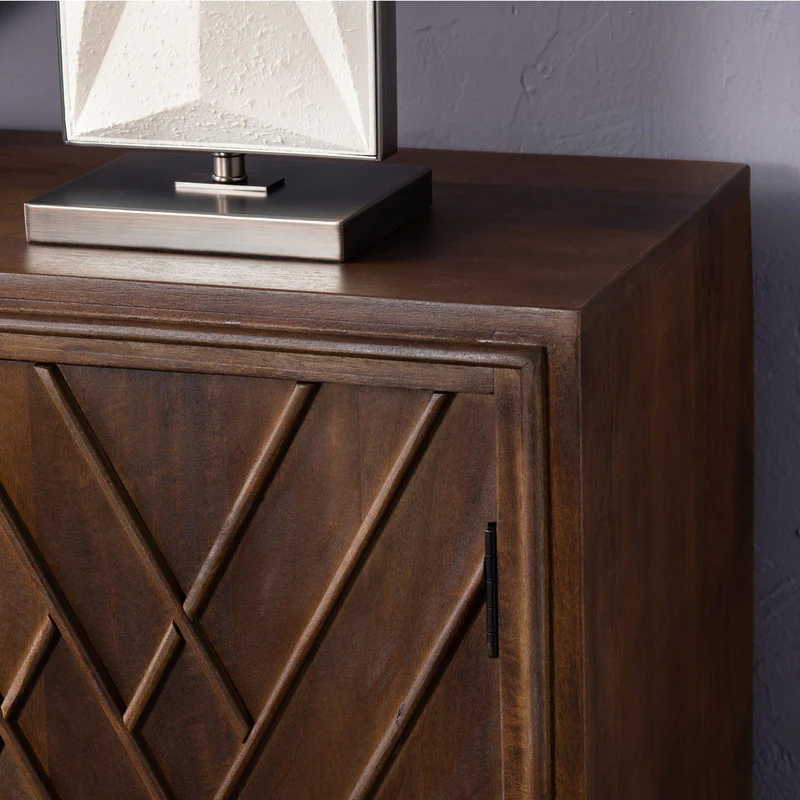 Chippendale Brown Sideboard - Image 2