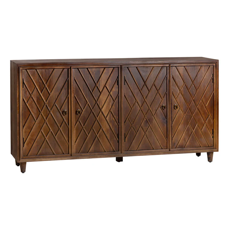Chippendale Brown Sideboard - Image 3