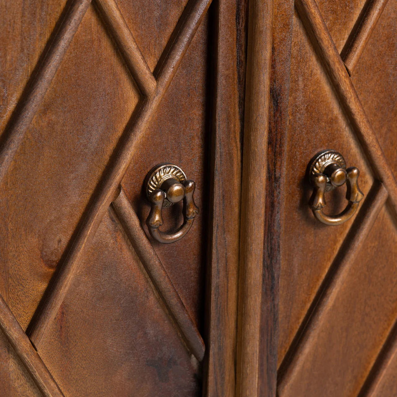 Chippendale Brown Sideboard - Image 4