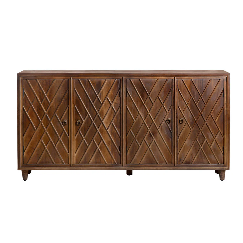 Chippendale Brown Sideboard - Image 5