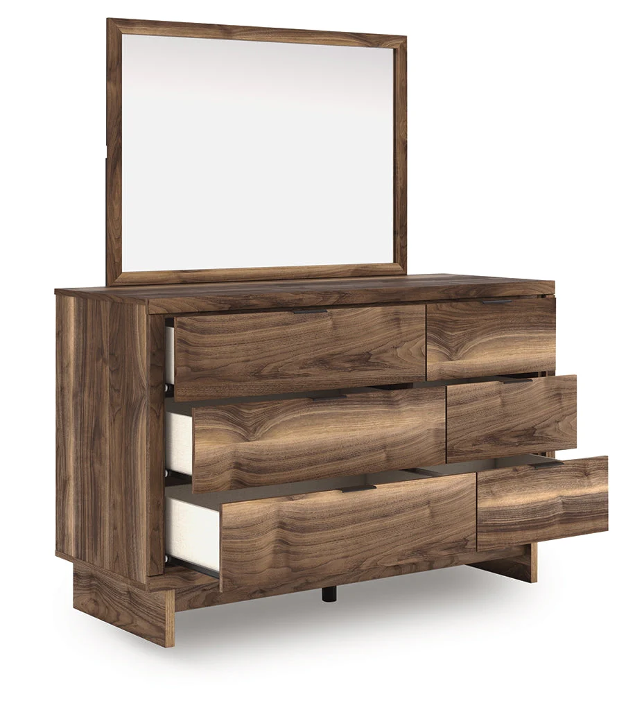 Chirason Brown Dresser and Mirror (Online Special Price) - Image 4
