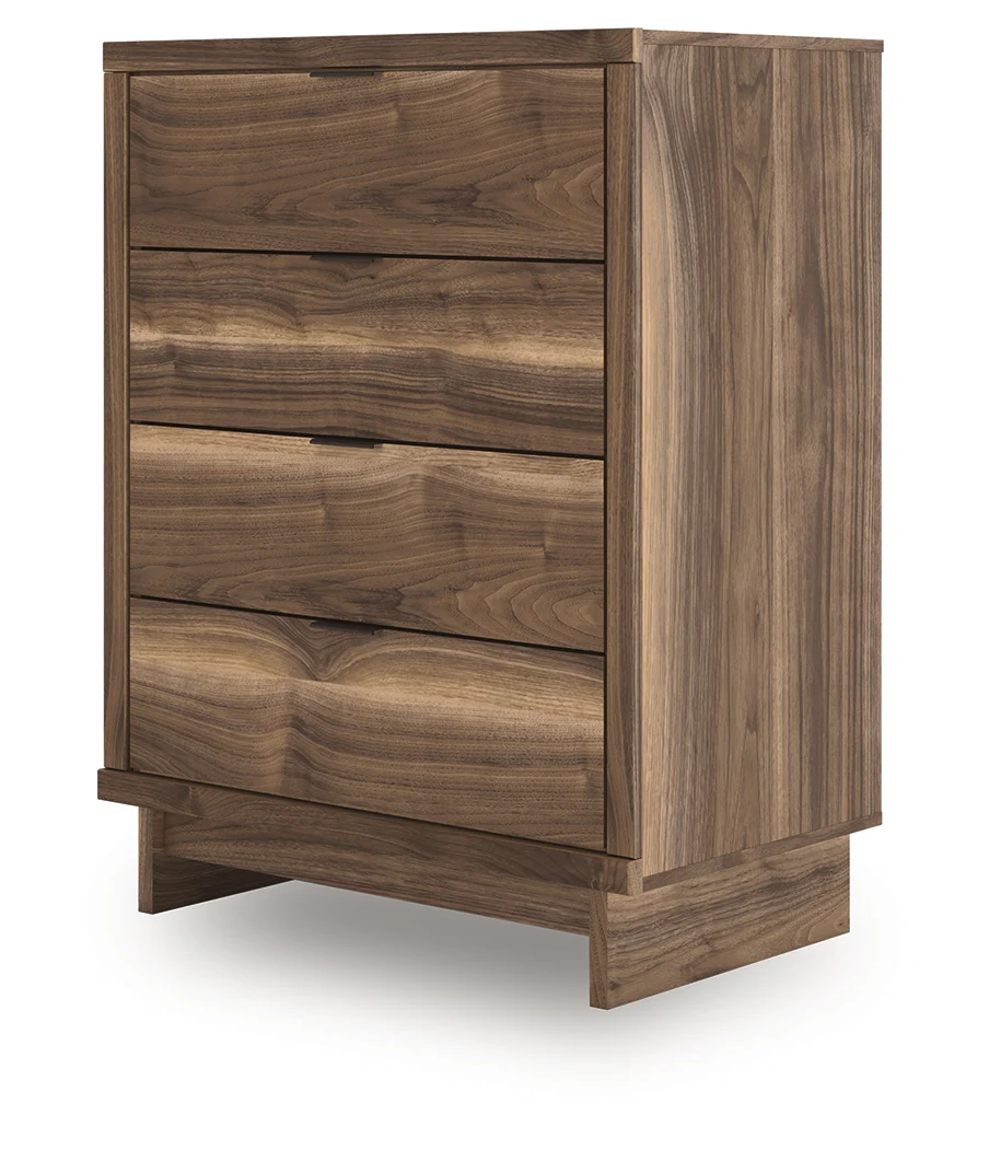 Chirason Brown Four Drawer Chest - Image 7