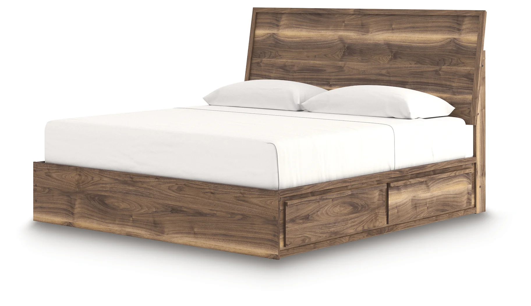 Chirason Brown King Panel Bed with Storage - Image 8