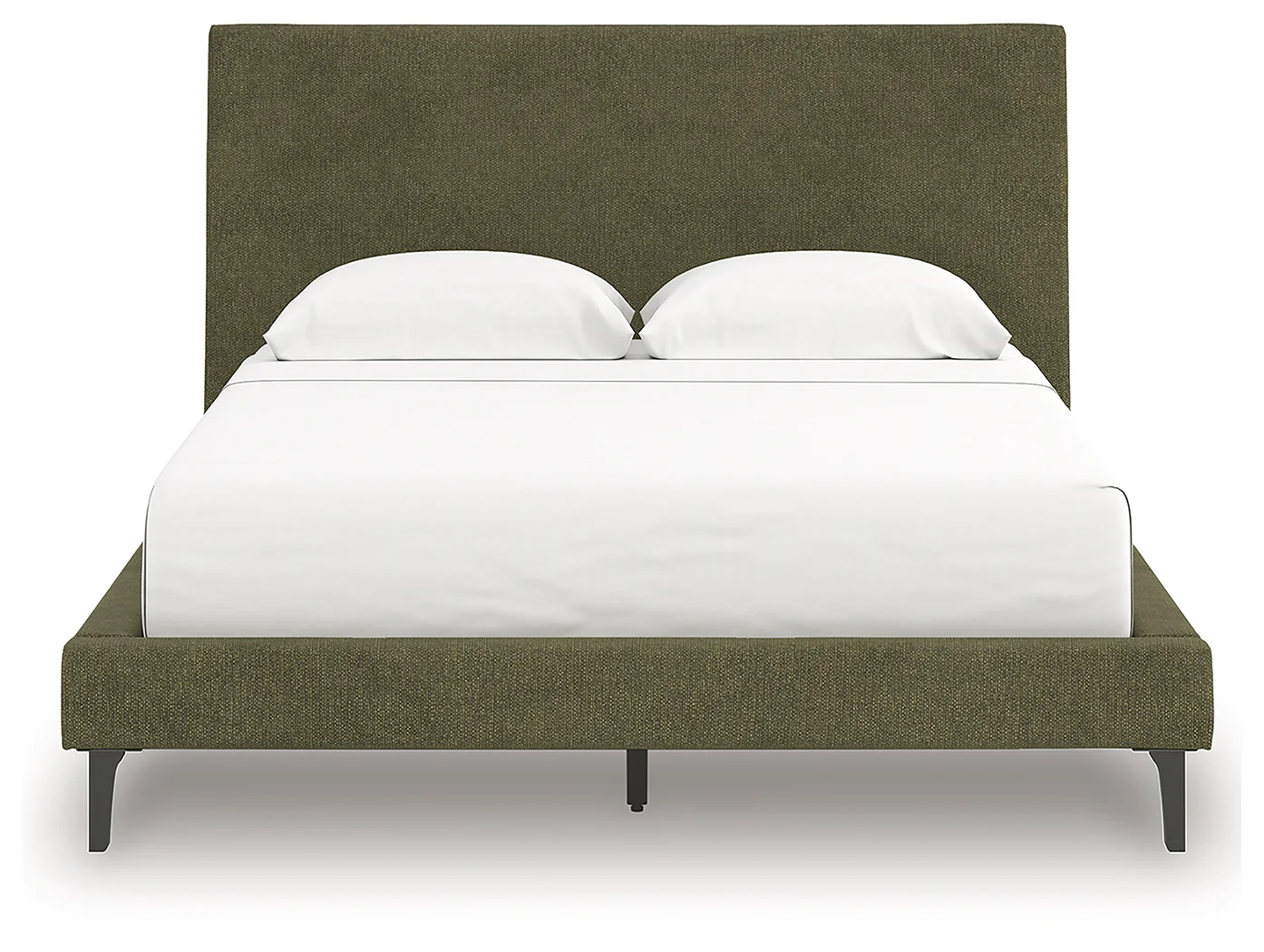 Chirason Brown/Sage Green Queen Upholstered Bed, Dresser and Mirror (Online Special Price) - Image 9
