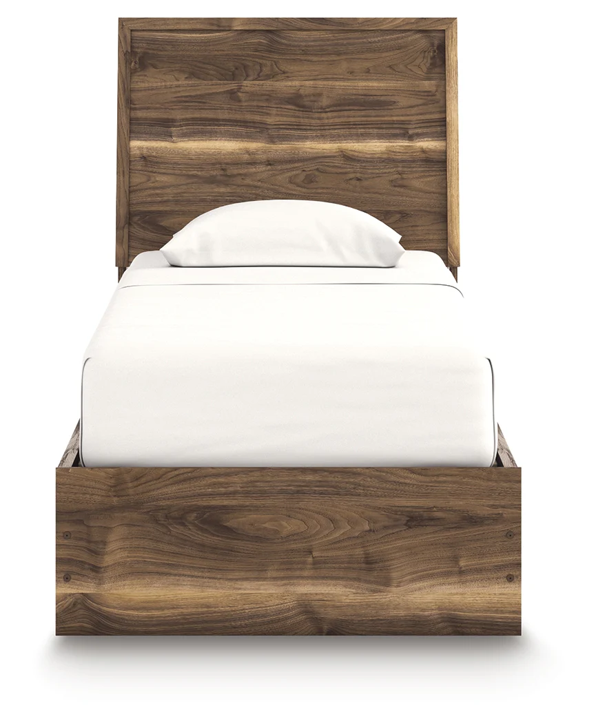 Chirason Brown Twin Panel Bed - Image 3