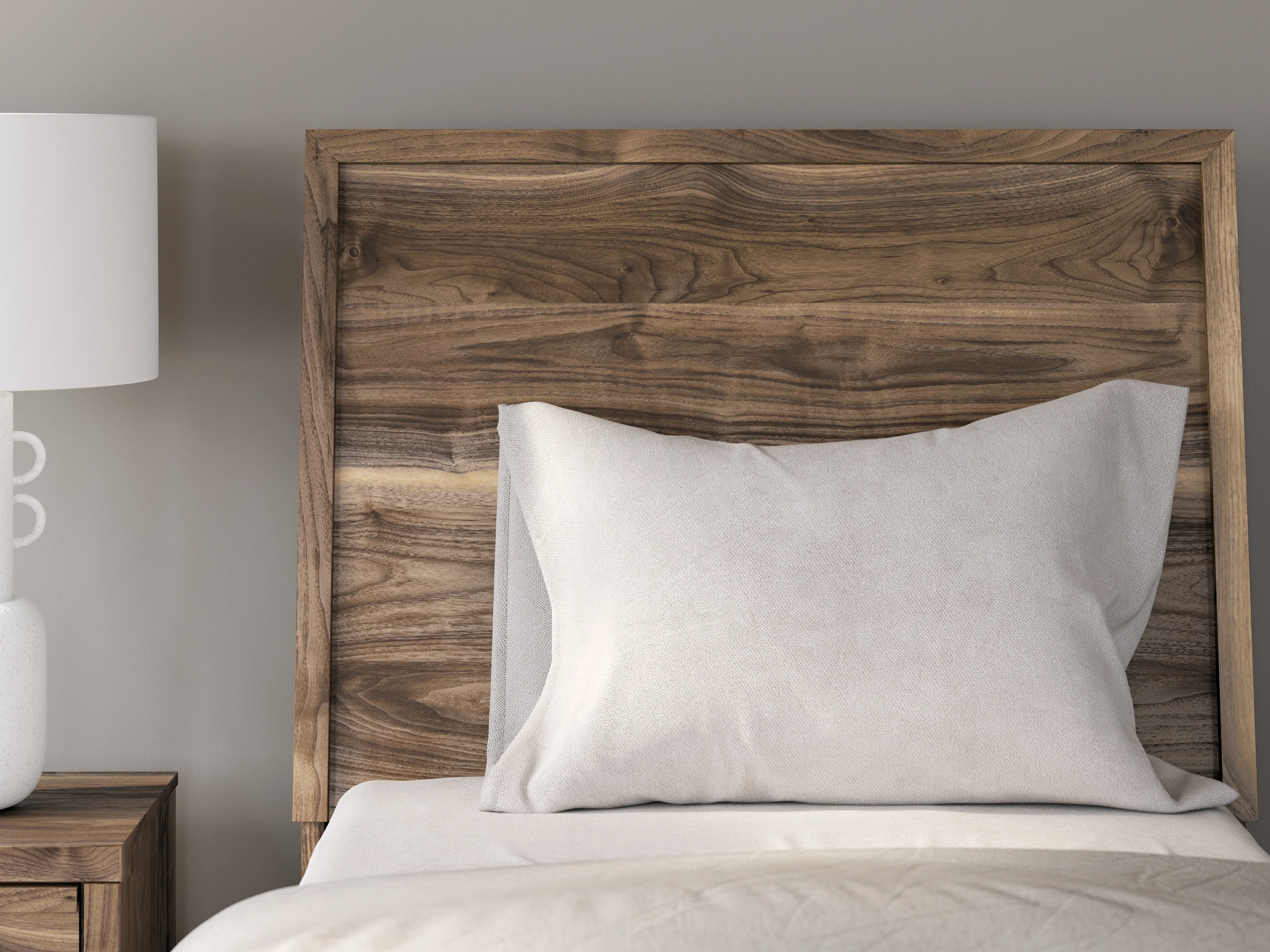 Chirason Brown Twin Panel Headboard - Image 3