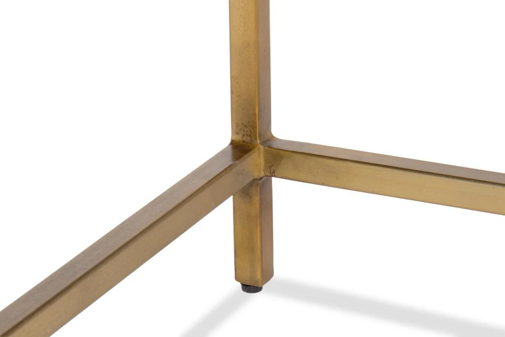Christian Bronze Side Table - Image 9