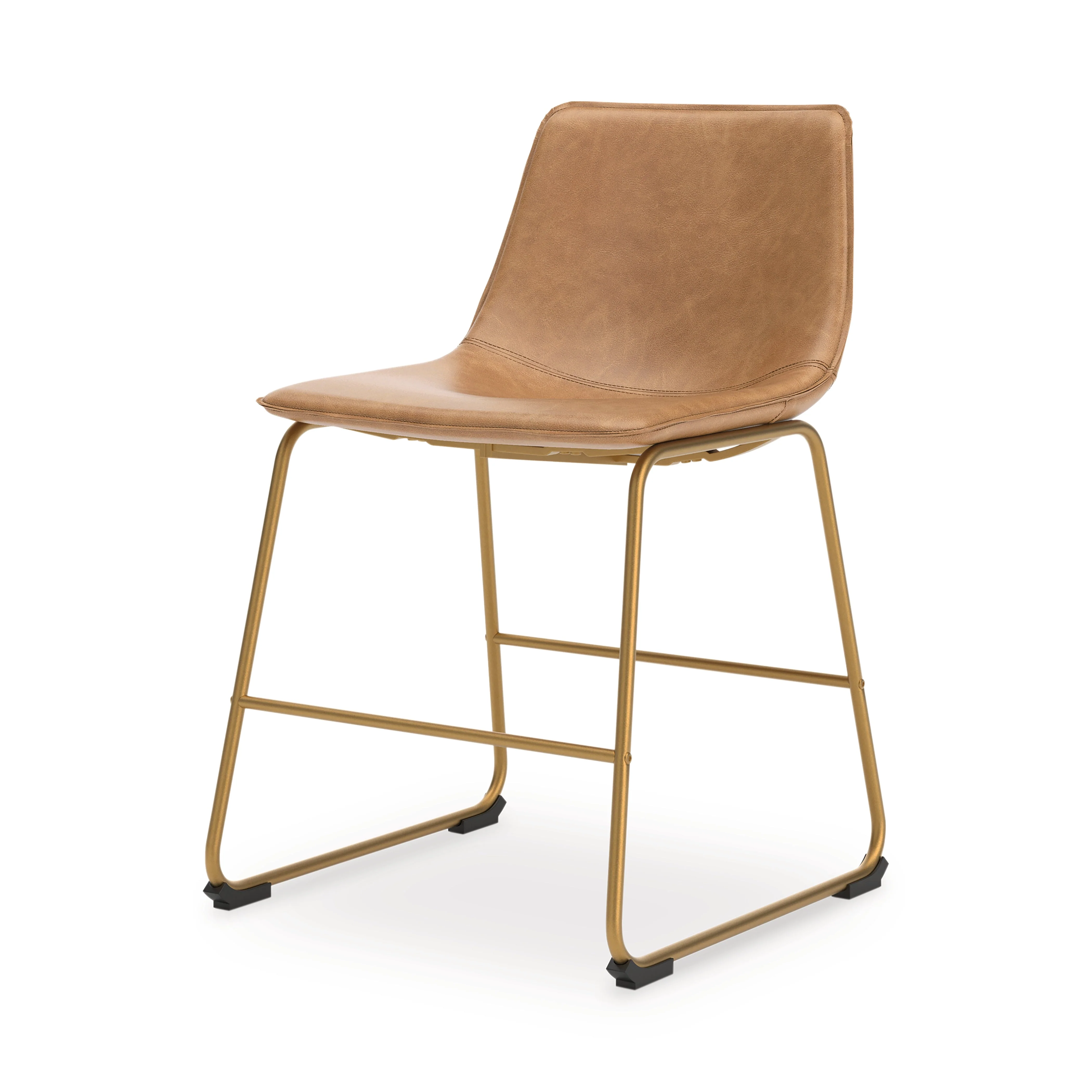 Ciabori Toast/Gold Dining UPH Side Chair (Set of 2) (Online Special Price) - Image 7