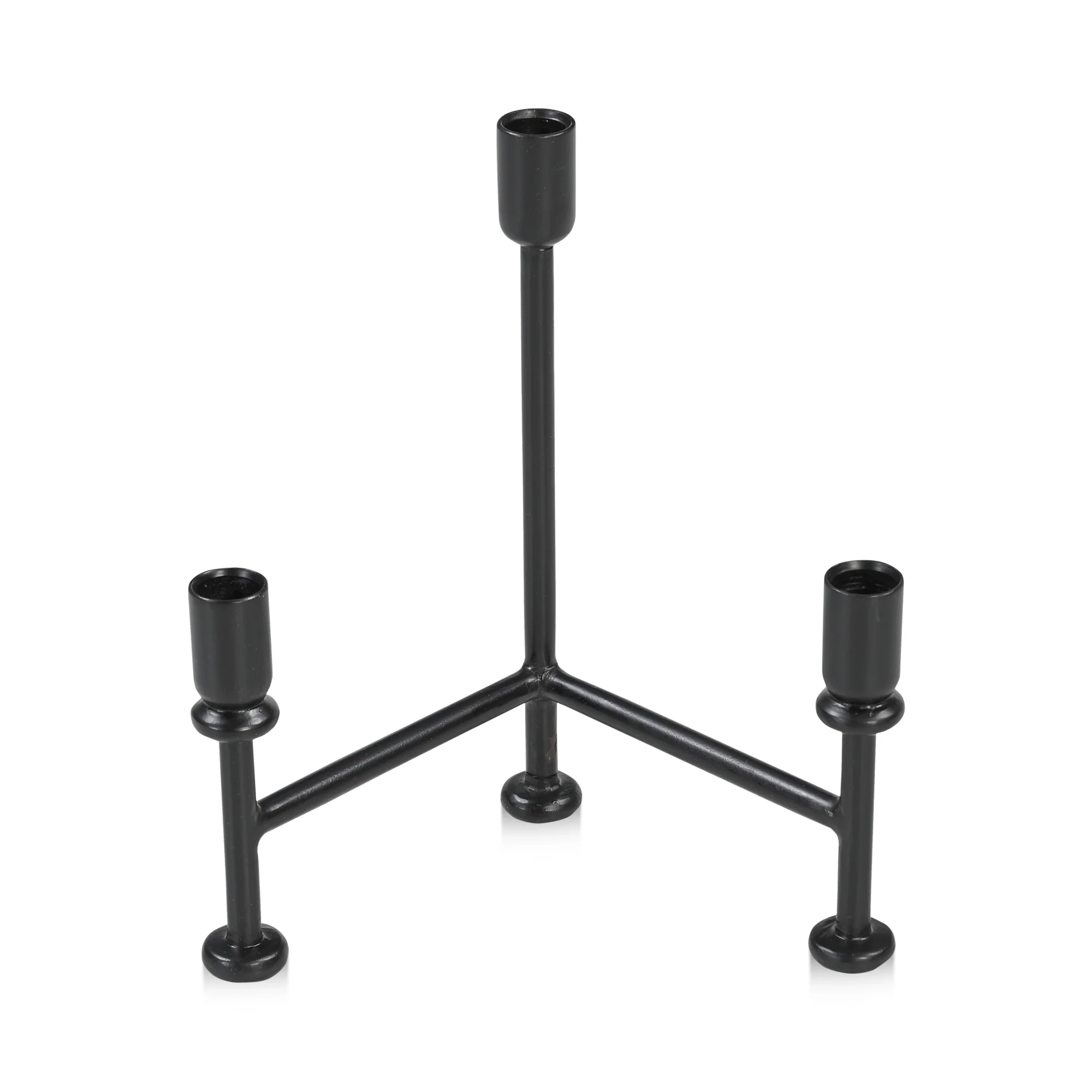 Cicero Black Candle Holder - Image 3