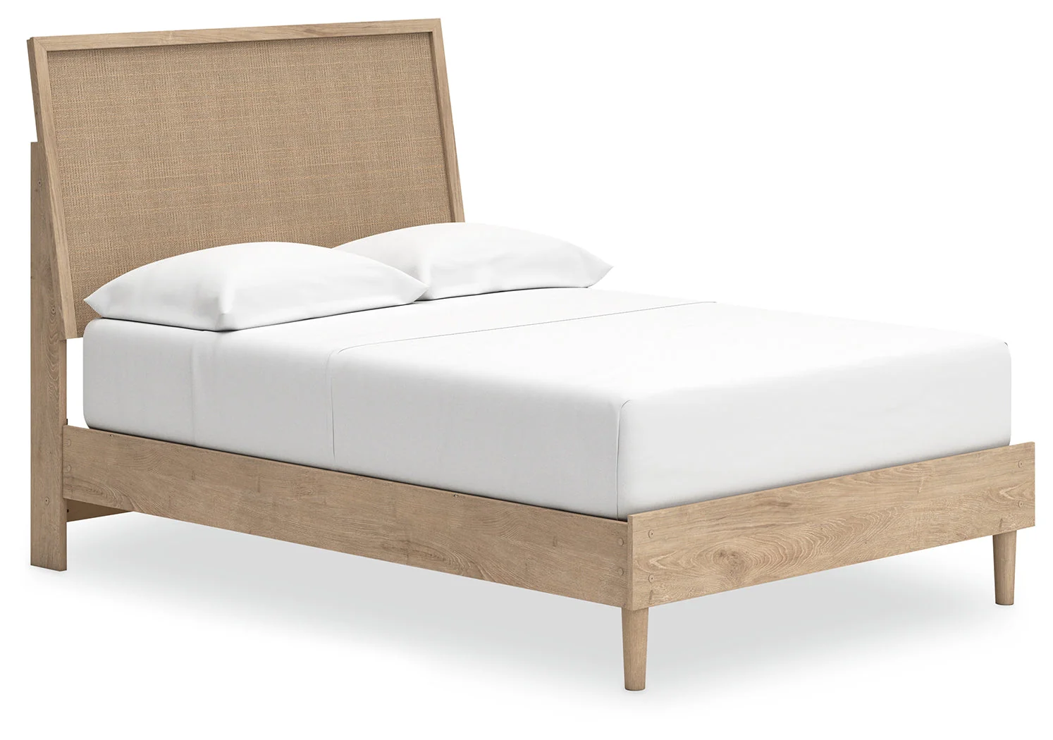 Cielden Two-tone Full Panel Bed & Dresser & Mirror (Online Special Price) - Image 2