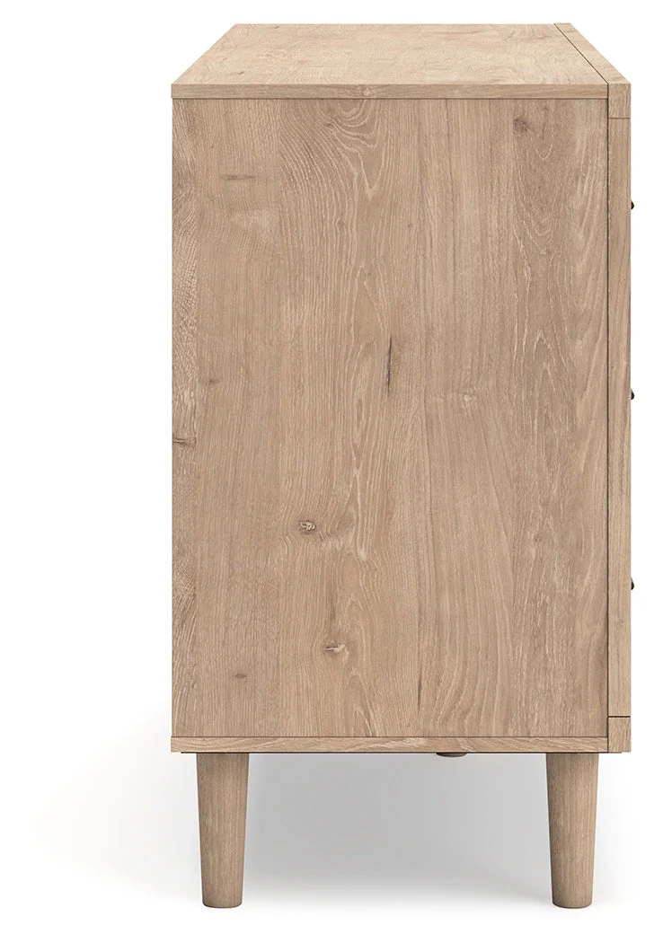 Cielden Two-tone King Panel Bed & Dresser & Nightstand (Online Special Price) - Image 6