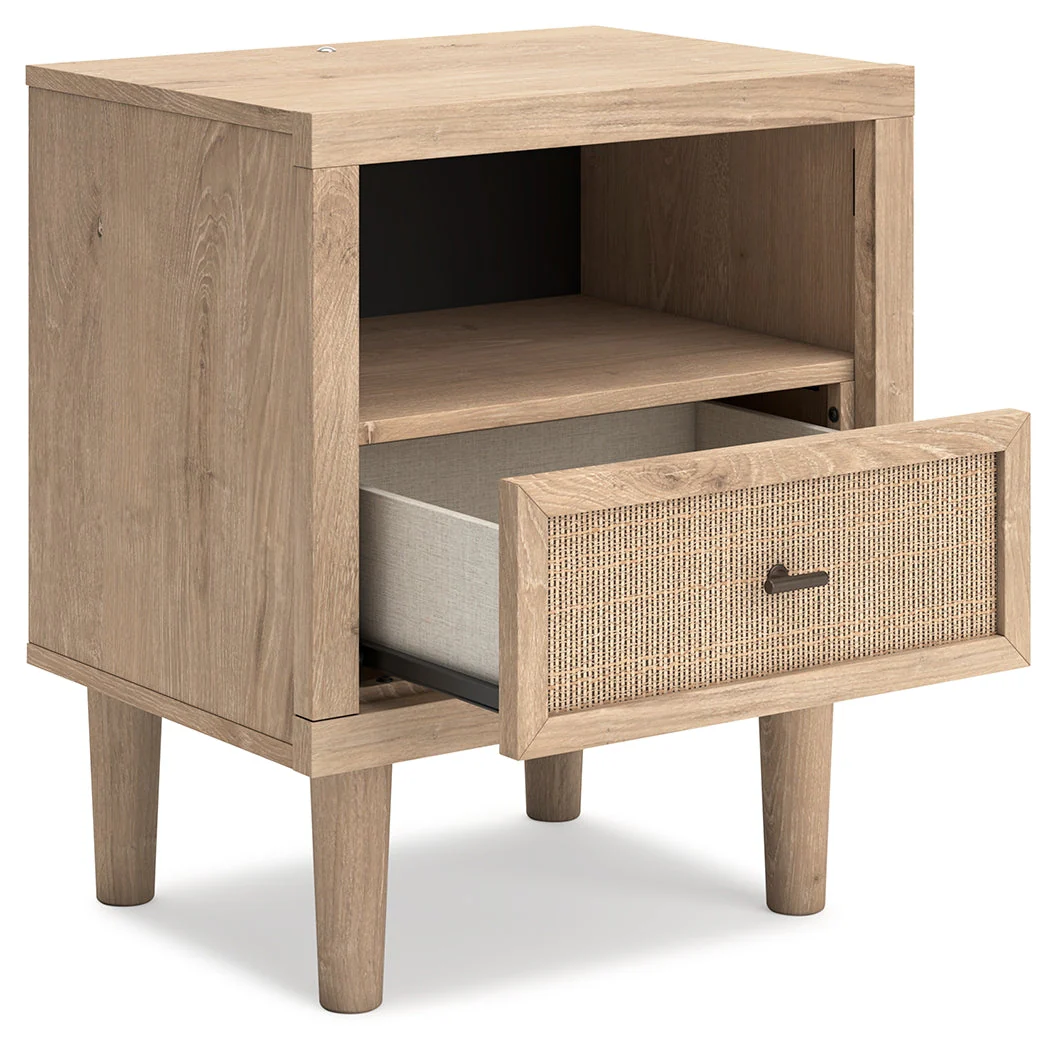 Cielden Two-tone Queen Upholstered Bedroom Set with Dresser and 2 Nightstands (Online Special Price) - Image 11