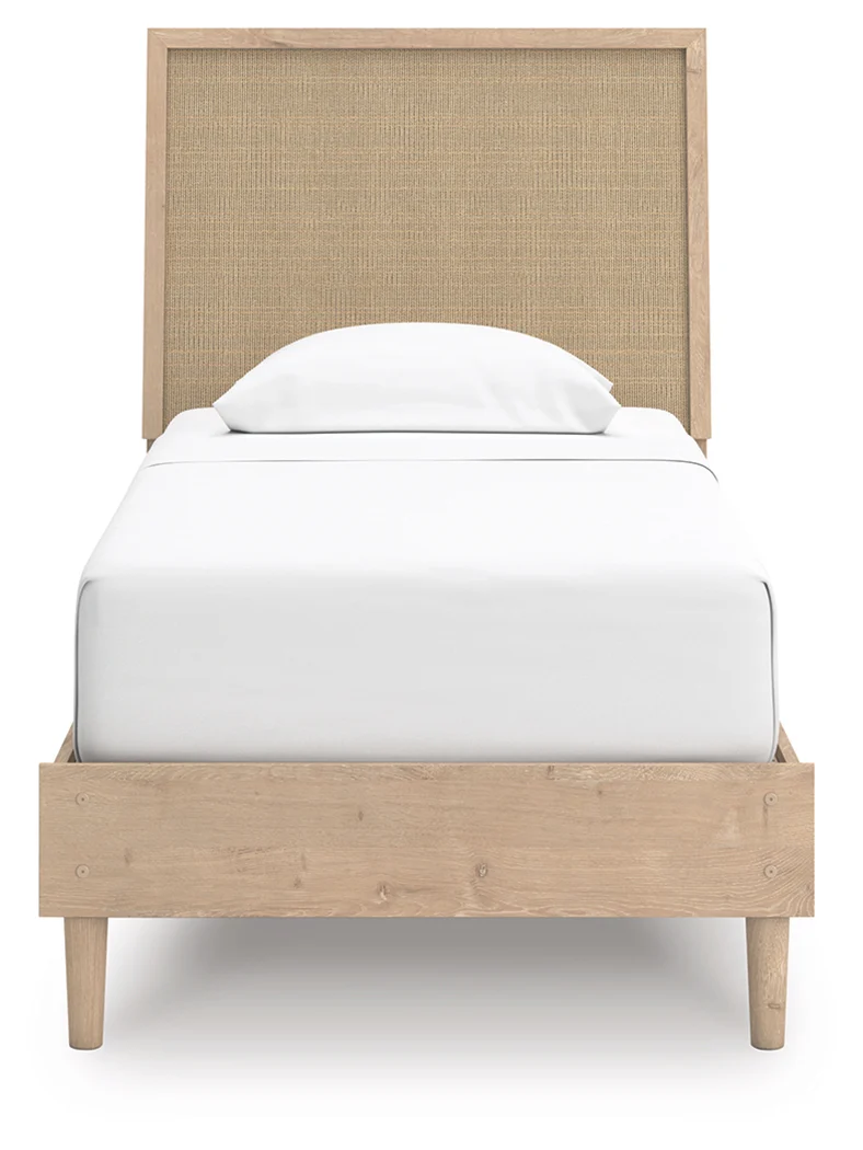 Cielden Two-tone Twin Panel Bed - Image 4