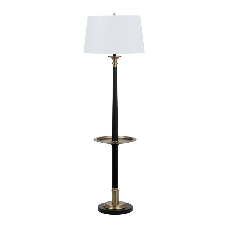Claiborne Black/Gold Floor Lamp - Image 4