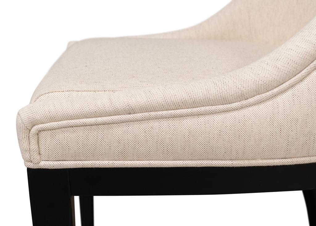 Claire Beige Dining Chair - Image 8