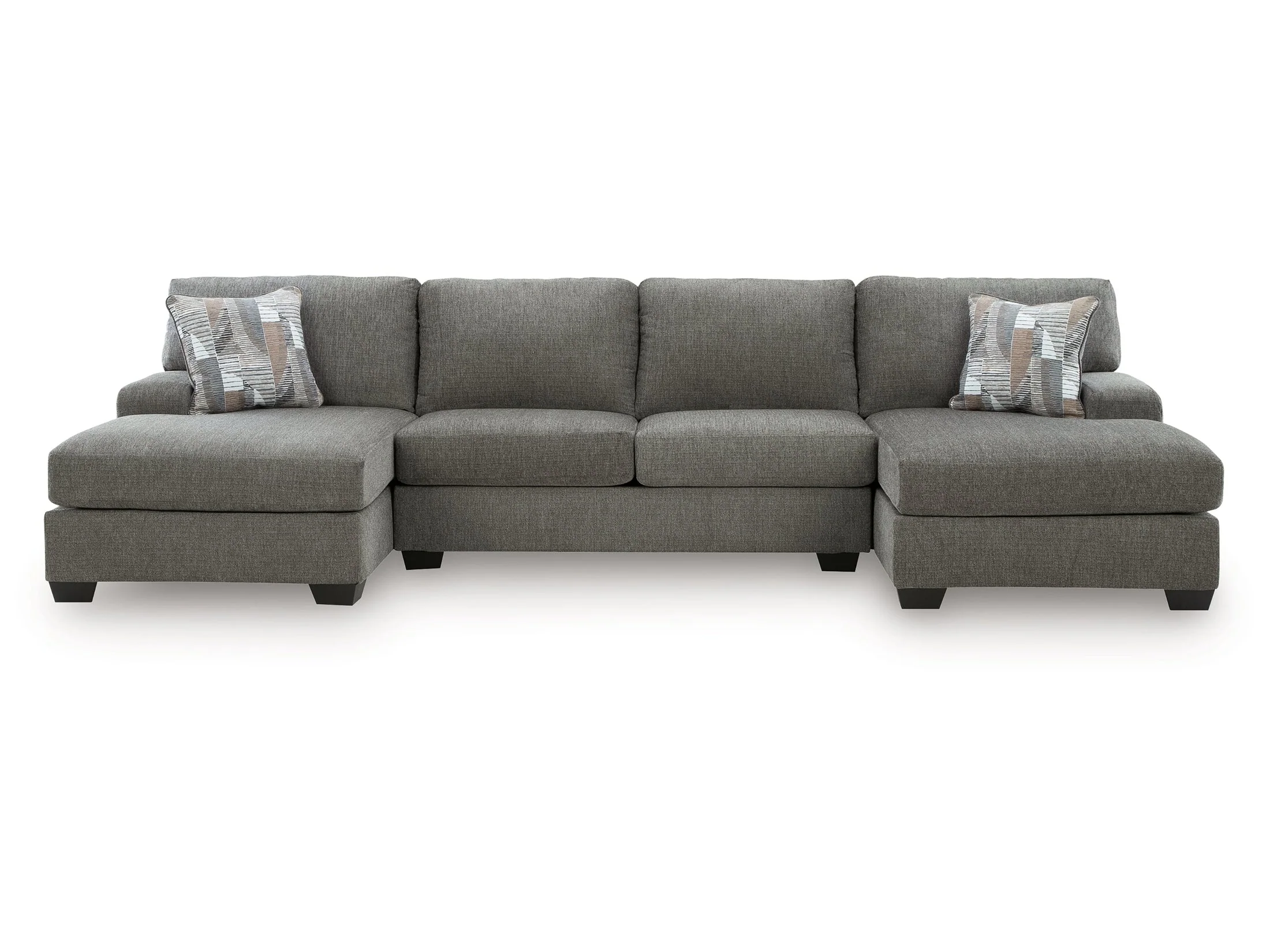 Clarington Greystone 3-Piece Sleeper Sectional with Double Chaise (Online Special Price) - Image 2