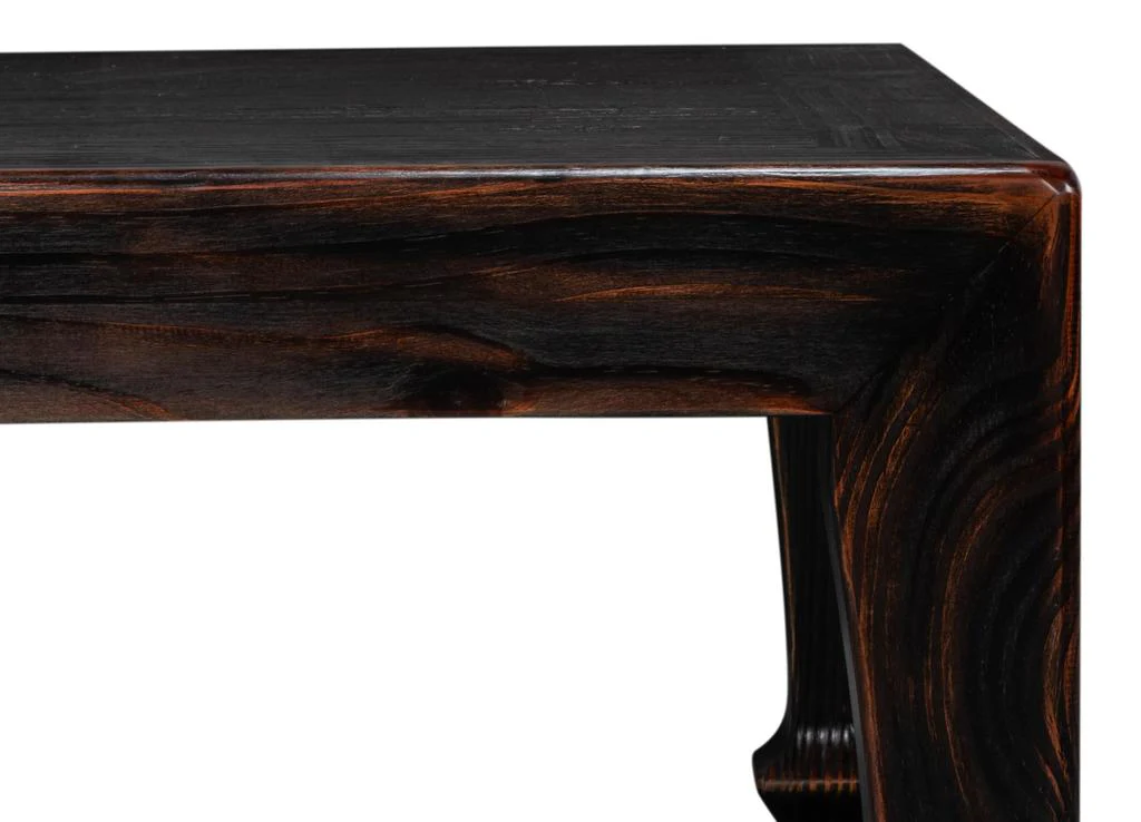 Classic Chinese Black Cocktail Table - Image 8
