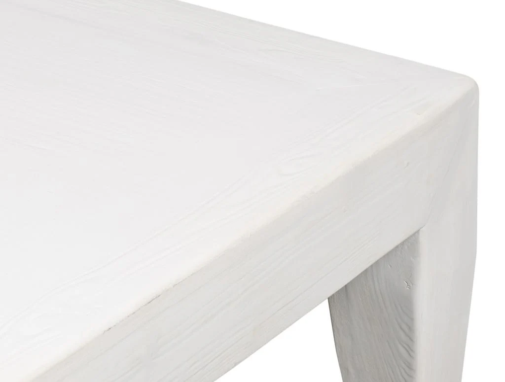 Classic Chinese White Coffee Table - Image 6
