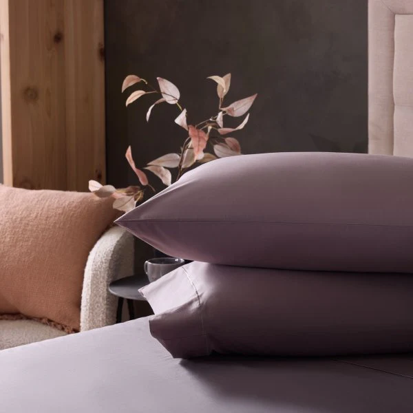 Classic Cotton Charcoal Queen Pillowcases - Image 7