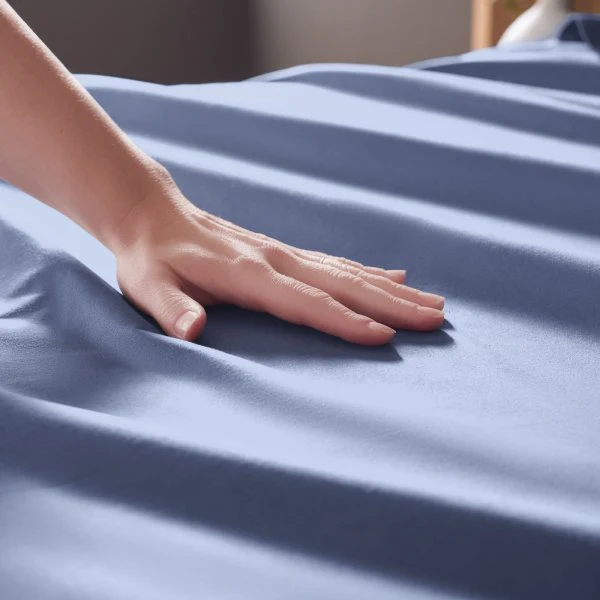 Classic Cotton Marine Queen Sheet Set - Image 7