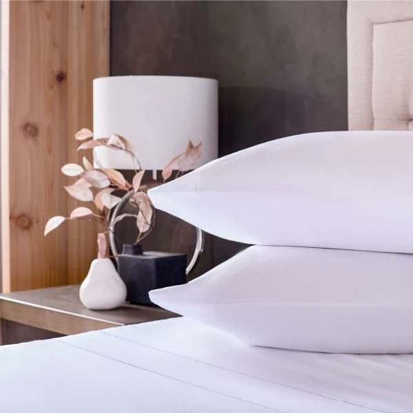 Classic Cotton White Split Head King Sheet Set - Image 4