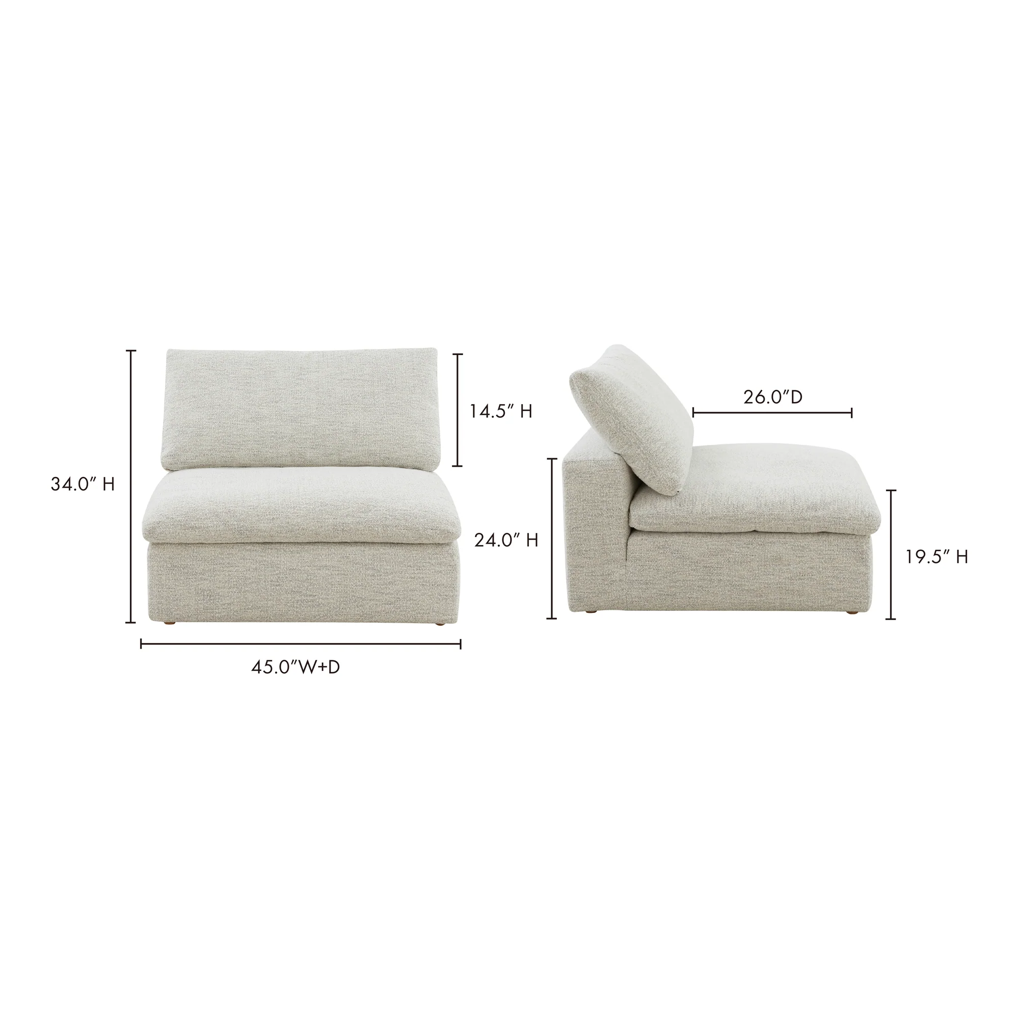 Clay Coastside Sand Slipper Chair - Image 11