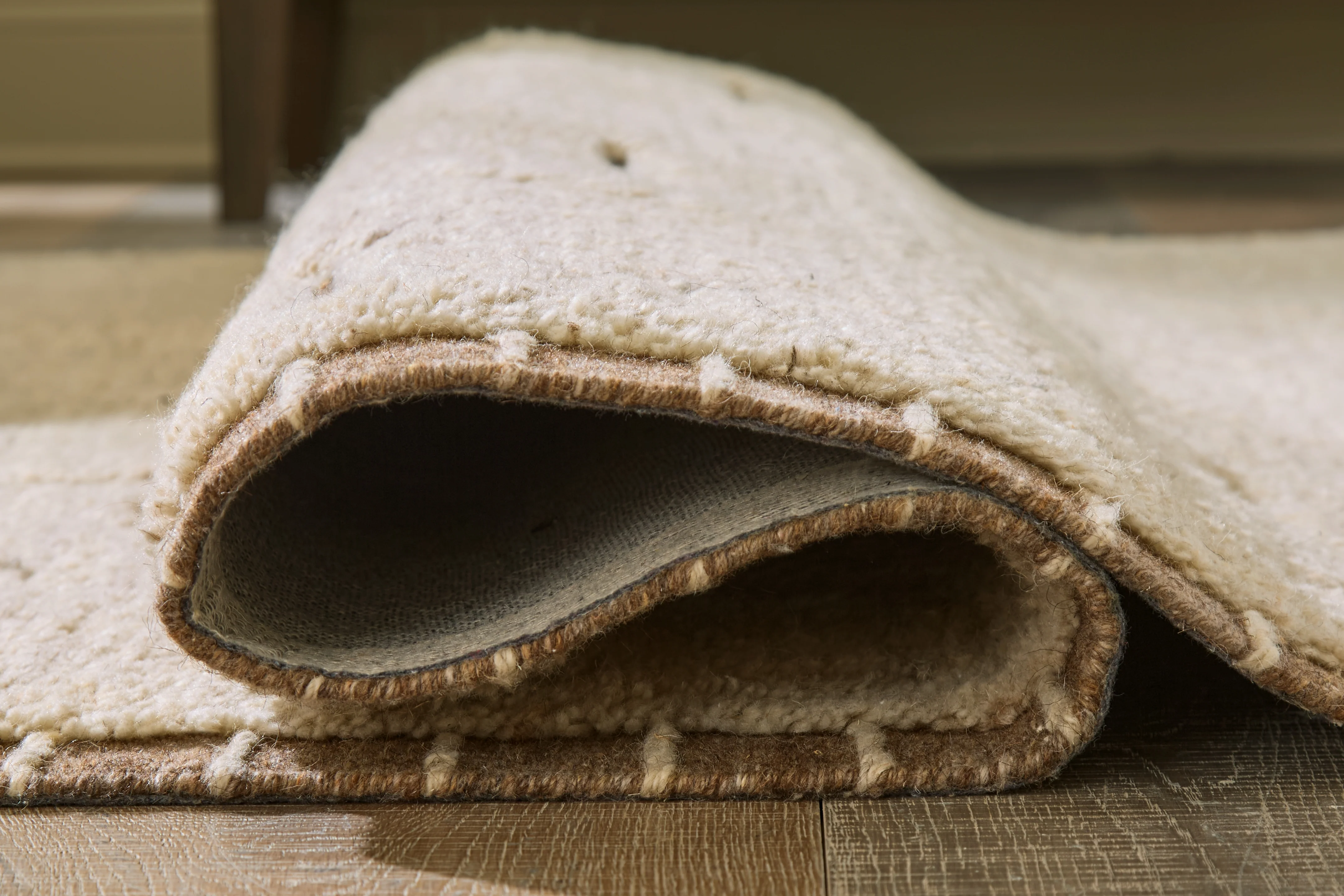 Clayman Beige/Brown Medium Rug (Online Special Price) - Image 4