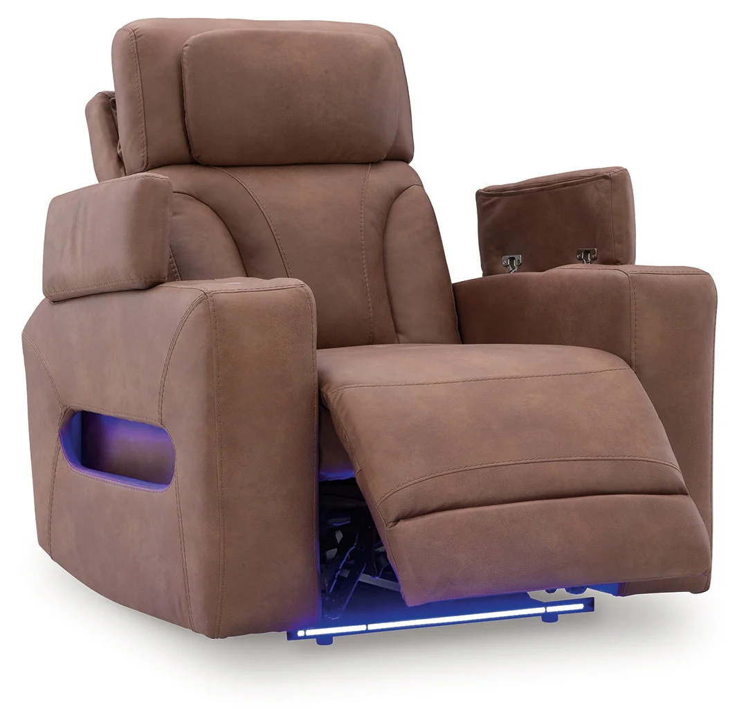 Clean-Slate Caramel Power Recliner (Online Special Price) - Image 3