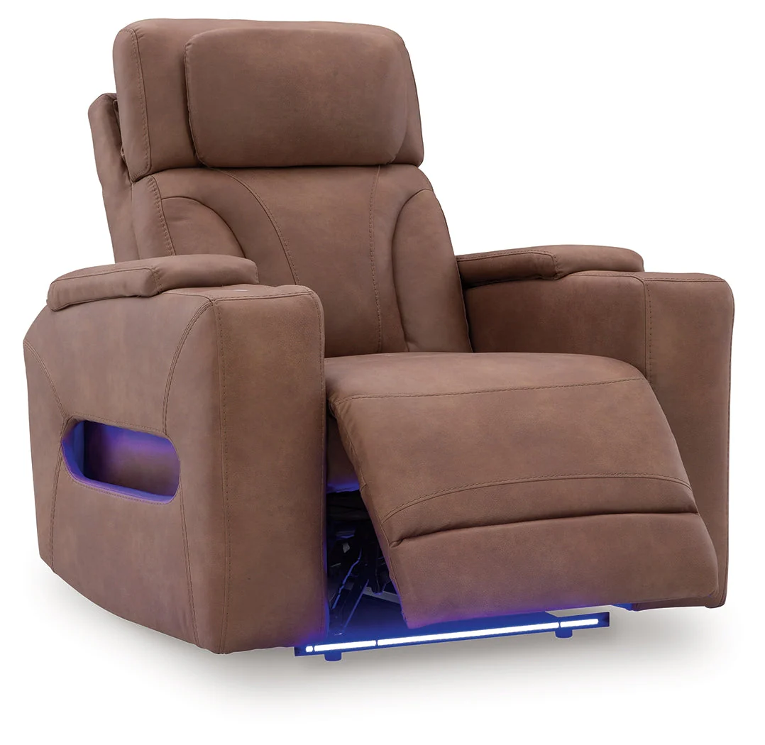 Clean-Slate Caramel Power Recliner (Online Special Price) - Image 4