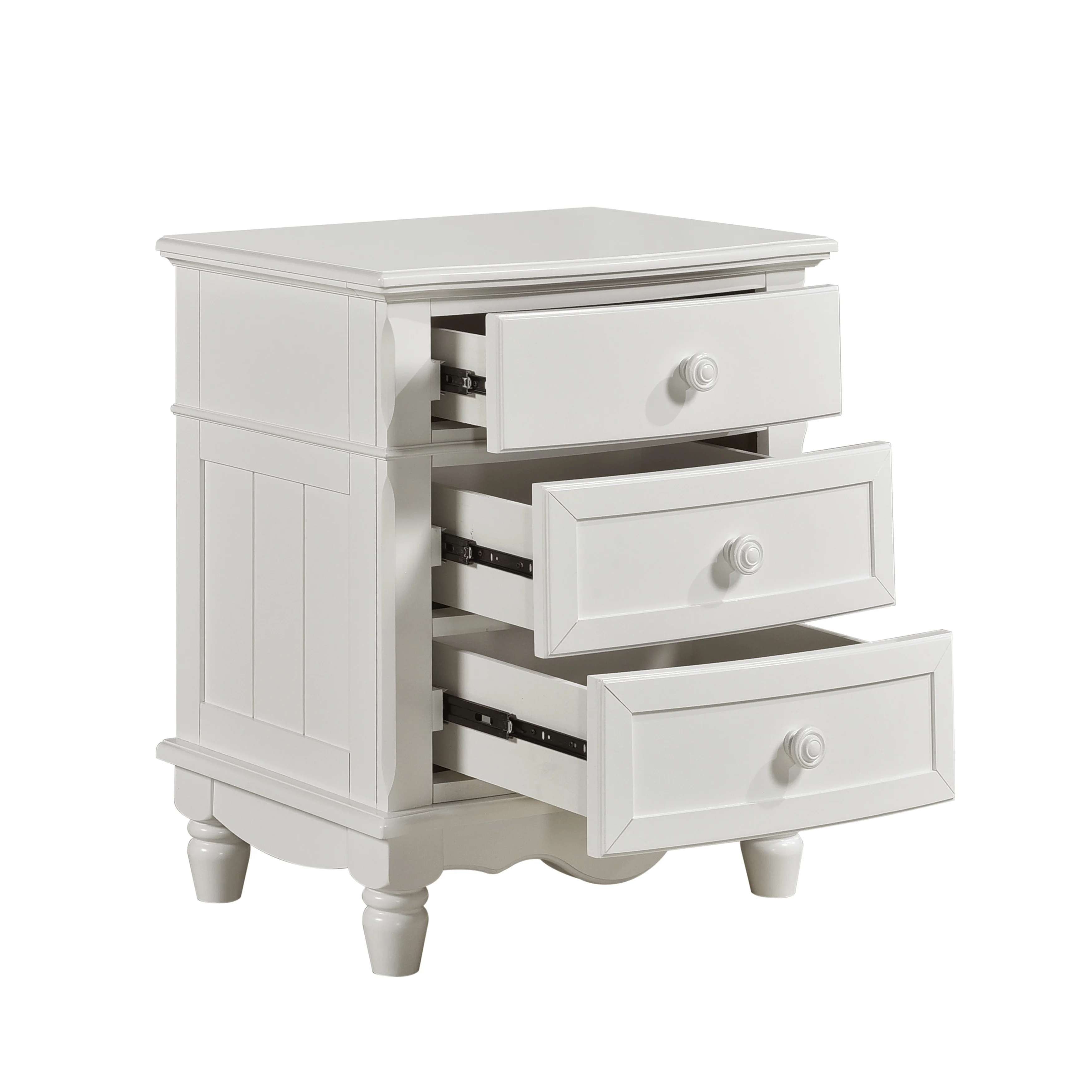 Clementine White Nightstand - Image 4