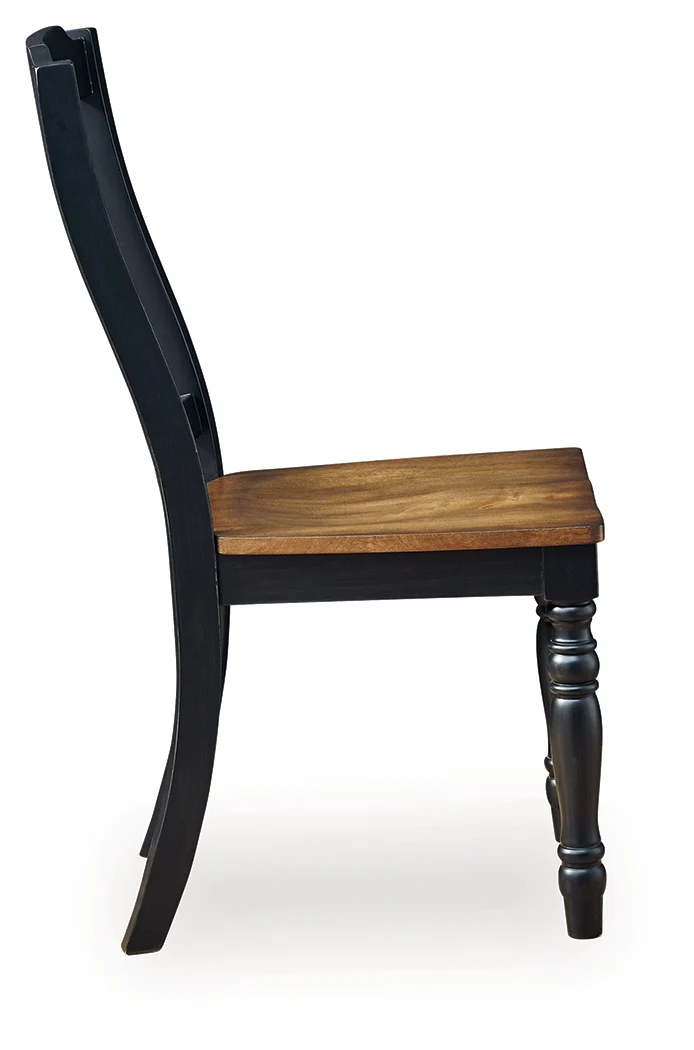 Clorazi Black/Brown Dining Chair (Set of 2) (Online Special Price) - Image 5