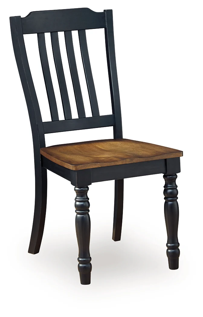 Clorazi Black/Brown Dining Chair ( Set of 2) - Image 3