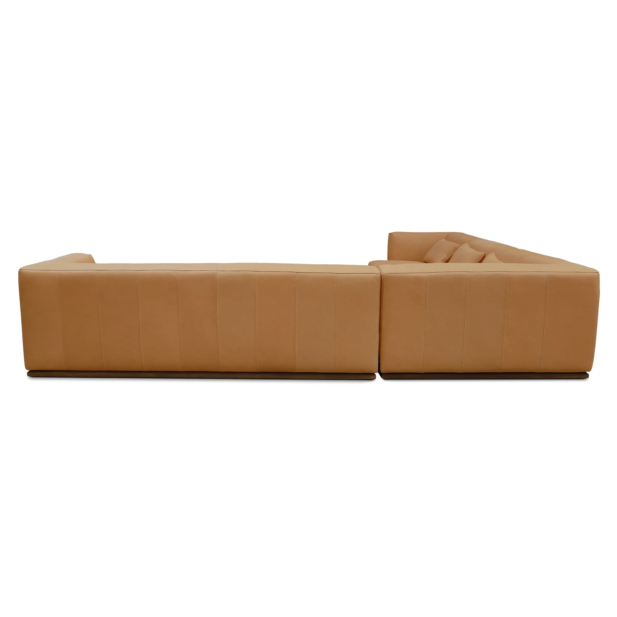 Clove Tan L-Shaped Sectional - Image 3